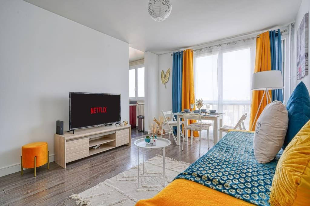 Апартаменты Saphir T2 Proche Paris Витри-сюр-Сен Экстерьер фото