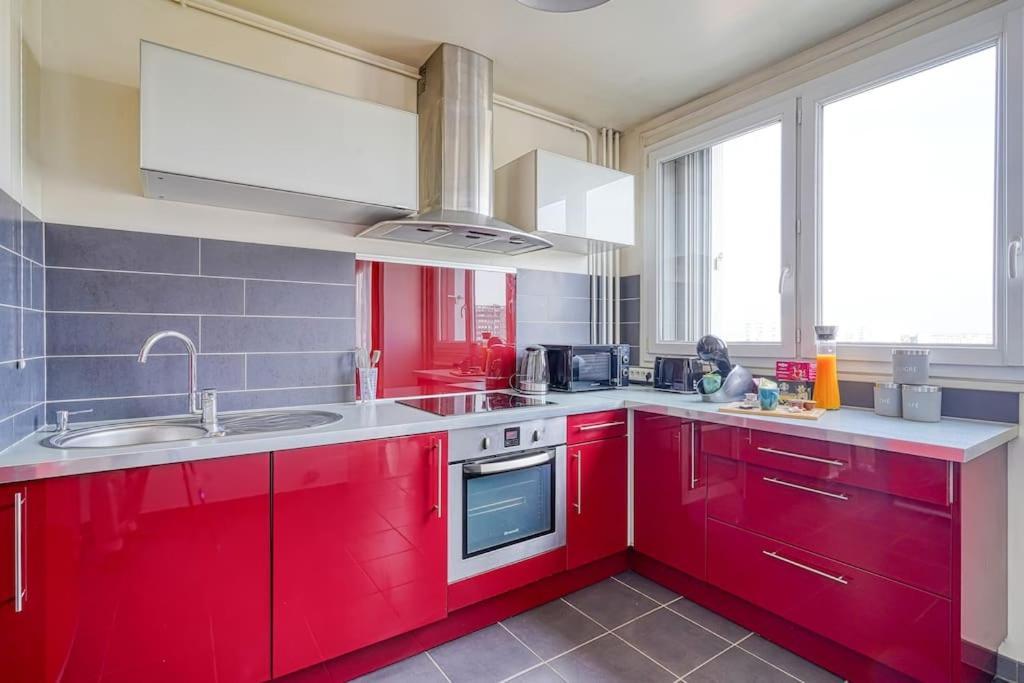 Апартаменты Saphir T2 Proche Paris Витри-сюр-Сен Экстерьер фото